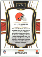Dillion Gabriel 2025 Panini Select #154