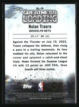 Nolan Traore 2025-26 Bowman Greatness Loading #GL-19