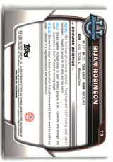 Bijan Robinson 2022 Bowman University Chrome #70