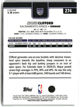 Nique Clifford 2025-26 Topps Chrome #274