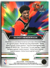 Scoot Henderson 2023-24 Panini Prizm Instant Impact #9