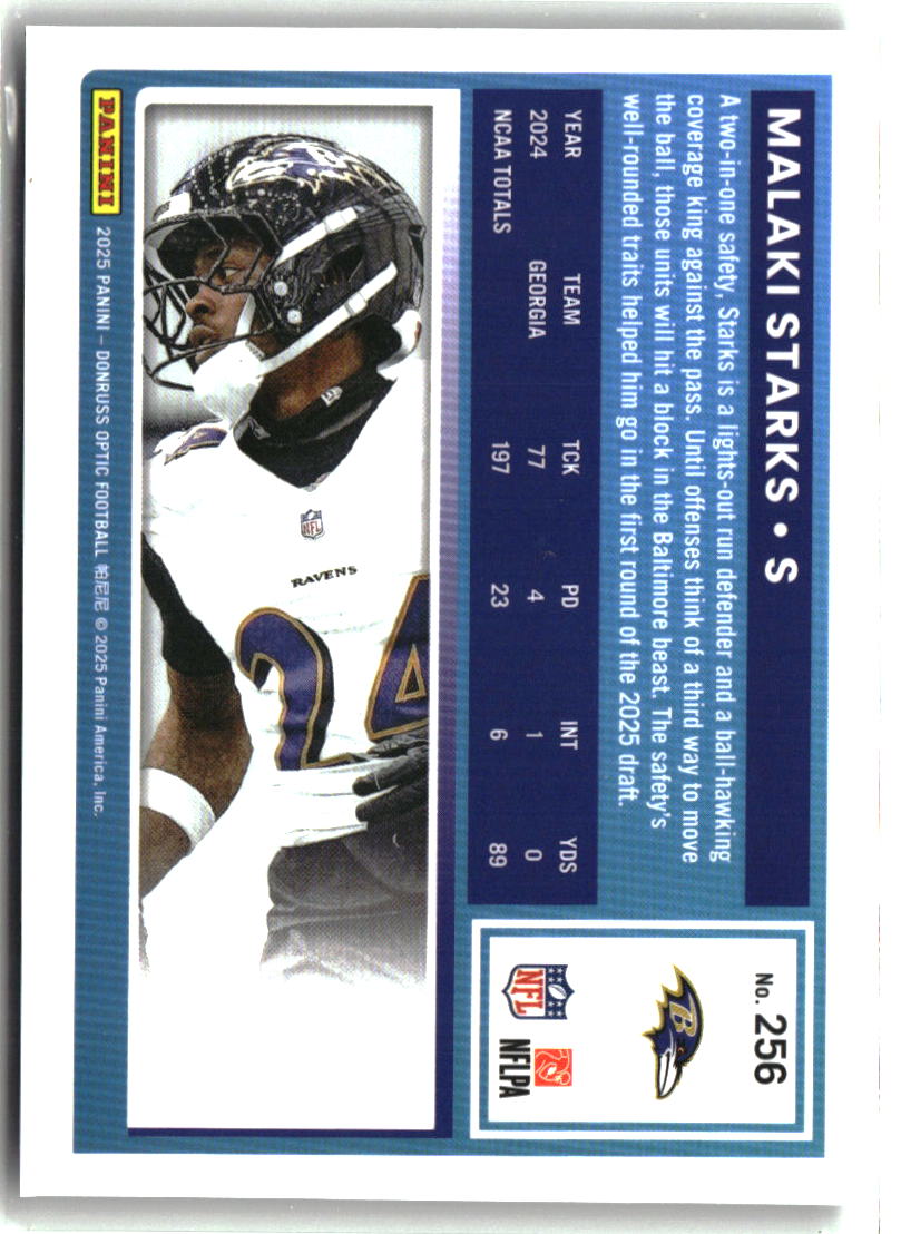 Malaki Starks 2025 Donruss Optic #256