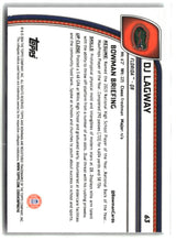 DJ Lagway 2024 Bowman University Chrome X-Fractor #63
