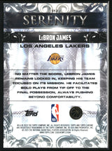 LeBron James 2025-26 Topps Chrome Serenity #SY-2