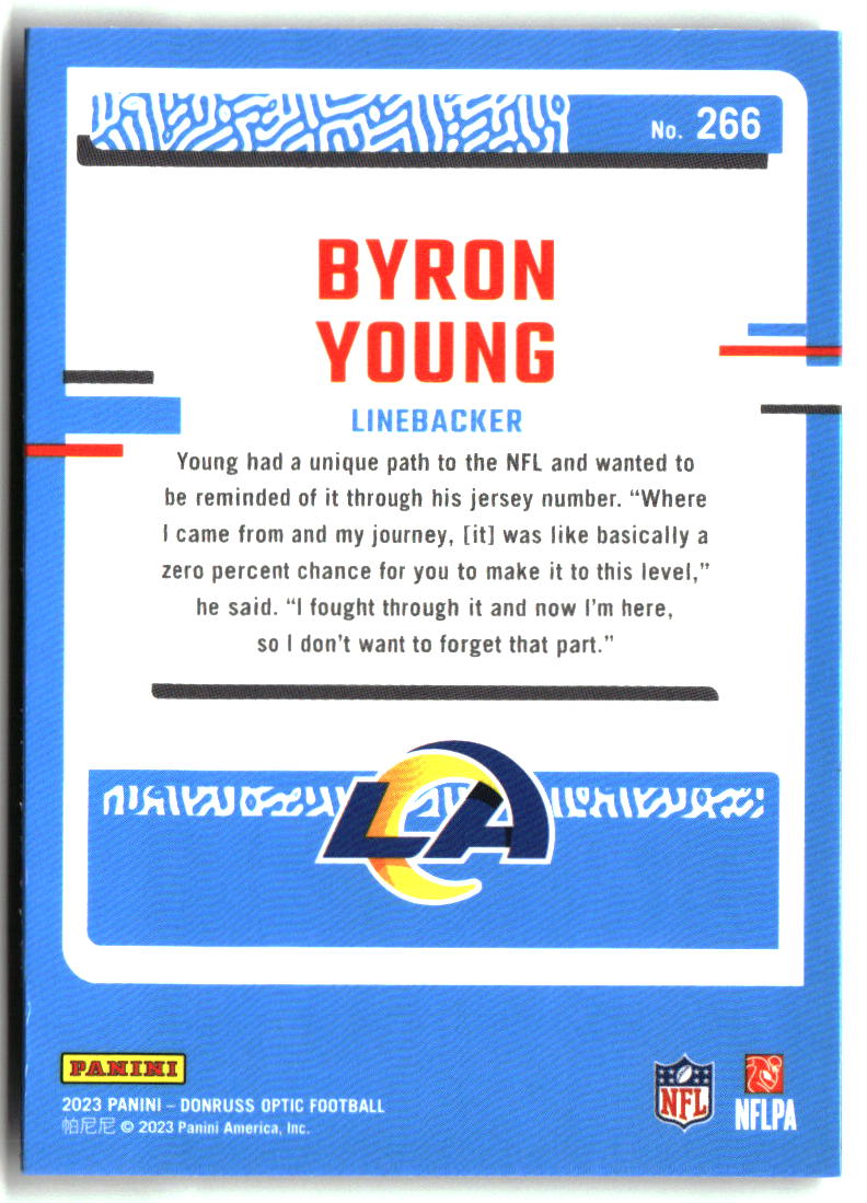 Byron Young 2023 Donruss Optic #266