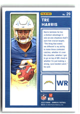 Tre Harris 2025 Donruss The Rookies #29