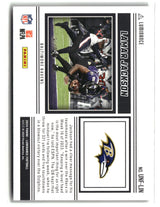 Lamar Jackson 2024 Panini Luminance Unforgettable Orange #UNF-LJN #/100