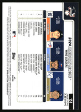 American League Leaders Wins 2025 Topps #151
