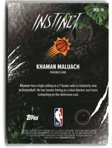 Khaman Maluach 2025-26 Topps Chrome Instinct #INS-19