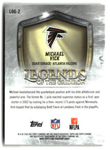 Michael Vick 2025 Topps Chrome Legends of the Gridiron #LOG-2
