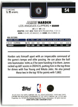 James Harden 2025-26 Topps Chrome Wave Refractor #54