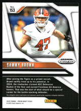 Sammy Brown 2025 Panini Prizm Draft Picks #153