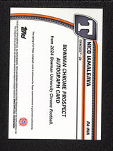 Nico Iamaleava 2024 Bowman University Chrome Prospect Autographs #PA-NIA