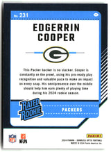 Edgerrin Cooper 2024 Donruss Optic #231