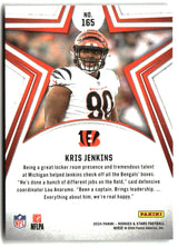 Kris Jenkins 2024 Panini Rookies & Stars #165