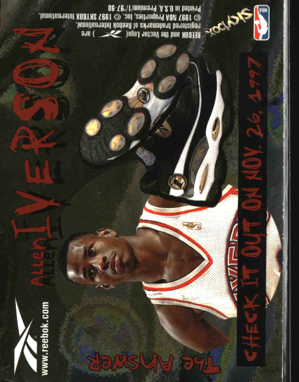 Allen Iverson 1997-98 SkyBox Premium #NNO