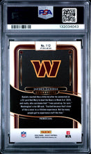 Load image into Gallery viewer, Jayden Daniels 2024 Panini Select Red &amp; Blue Shock #112 PSA 10
