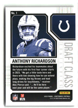 Anthony Richardson 2023 Panini Contenders Draft Class Contenders #1
