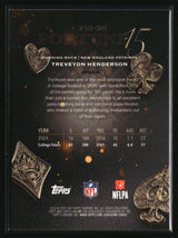 TreVeyon Henderson 2025 Topps Chrome Fortune 15 Refractor #F15-26