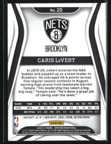 Caris LeVert 2020-21 Panini Certified Mirror Orange #20 #/99