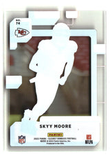 Skyy Moore 2022 Clearly Donruss #74