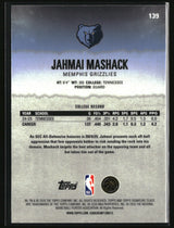 Jahmai Mashack 2025-26 Topps Signature Class Chrome #139