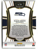 Elijah Arroyo 2025 Panini Select Black and Orange Prizm Shock #114