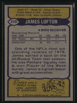 James Lofton 1979 Topps #310