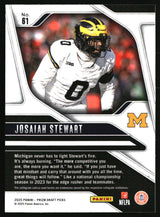 Josaiah Stewart 2025 Panini Prizm Draft Picks #61