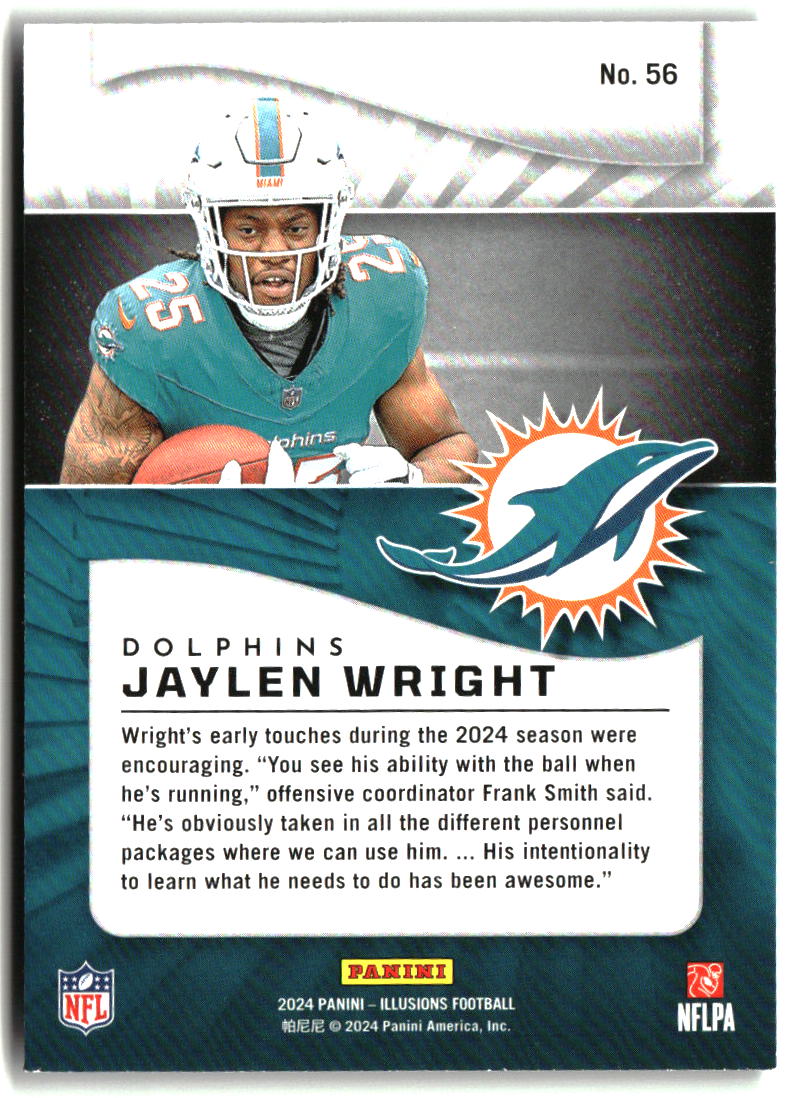 Jaylen Wright 2024 Panini Illusions #56
