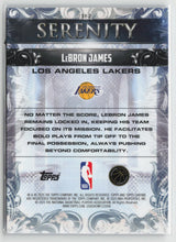 LeBron James 2025-26 Topps Chrome Serenity #SY-2