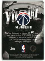 Tre Johnson III 2025-26 Topps Chrome Youthquake #YQ-6