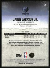 Jaren Jackson Jr. 2025-26 Topps Signature Class #78
