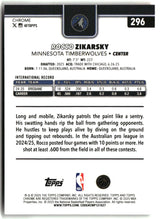 Rocco Zikarsky 2025-26 Topps Chrome #296