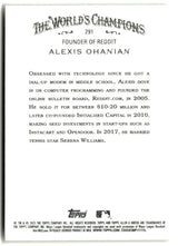 Alexis Ohanian 2025 Topps Allen & Ginter #291