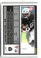 Jakobi Meyers 2025 Donruss Optic Holo #77