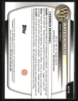 Nate Calmese 2025-26 Bowman Chrome Prospects Reptilian Refractor #BCP-92