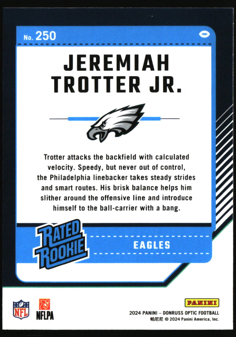 Jeremiah Trotter Jr. 2024 Donruss Optic #250