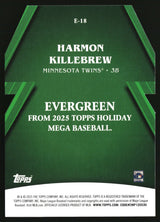 Harmon Killebrew 2025 Topps Holiday Evergreen #E-18