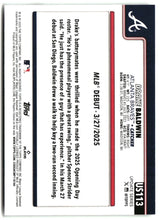 Drake Baldwin 2025 Topps Update #US113