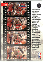 First Round: Bulls 3, Hawks 1993-94 Upper Deck #180