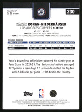 Yanic Konan-Niederhauser 2025-26 Topps #230
