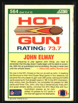 John Elway 1990 Score #564