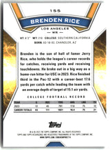 Brenden Rice 2024 Topps Resurgence #155