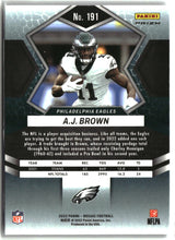 A.J. Brown 2022 Panini Mosaic Silver #191