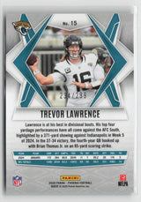 Trevor Lawrence 2025 Panini Phoenix Pink Hyper Prizm #15 #/299