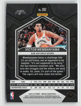 Victor Wembanyama 2023-24 Panini Mosaic City Edition #282