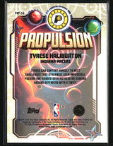 Tyrese Haliburton 2025-26 Topps Chrome Cosmic Propulsion #PRP-10
