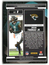 Brian Thomas Jr. 2025 Panini Mosaic Touchdown Masters #8