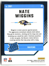Nate Wiggins 2024 Donruss Optic #281